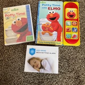 Potty Training Book, DVD, and Bed Wetting Alarm